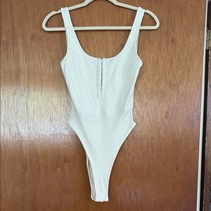 Cream bodysuit